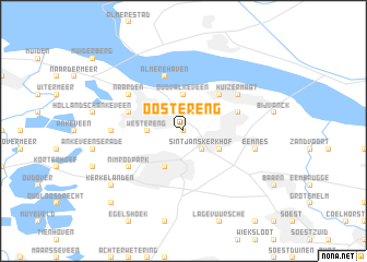 map of Oostereng