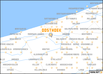 map of Oosthoek