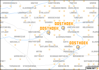 map of Oosthoek