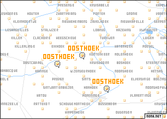 map of Oosthoek