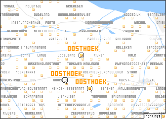 map of Oosthoek