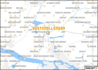 map of Oost-Knollendam