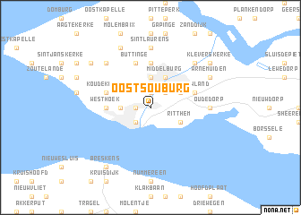 map of Oost-Souburg
