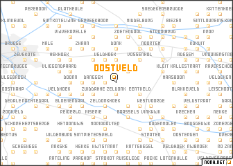 map of Oostveld