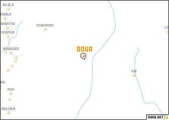 map of Ooua