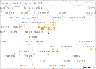 map of Opacua