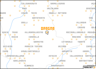 map of Opagna