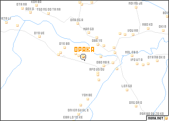 map of Opaka