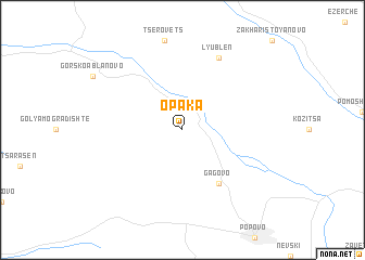 map of Opaka