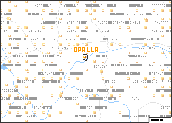 map of Opalla