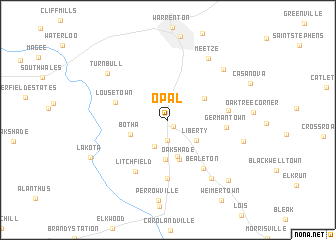 map of Opal