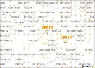 map of Opata