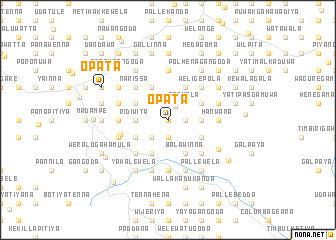 map of Opata