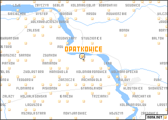 map of Opatkowice