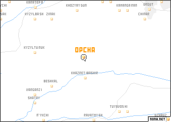 map of Opcha