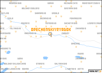 map of Opechenskiy Ryadok