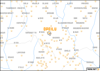 map of Opeilu