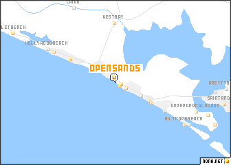 map of Open Sands