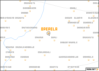map of Opepela