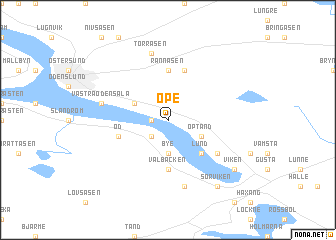 map of Ope