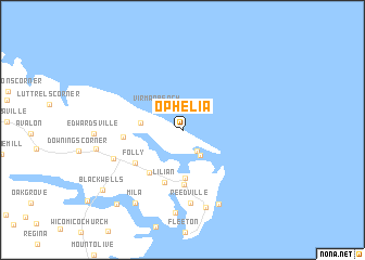 map of Ophelia