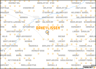 map of Opheylissem