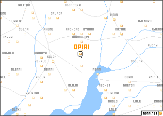 map of Opiai
