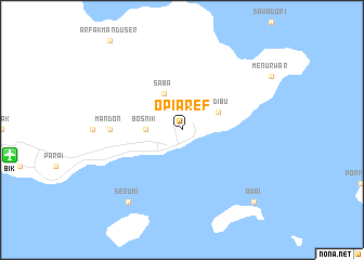 map of Opiaref