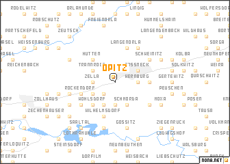 map of Öpitz