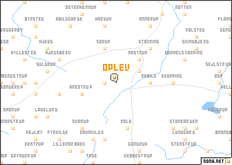 map of Oplev