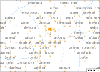 map of Opoa