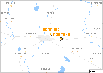 map of Opochka