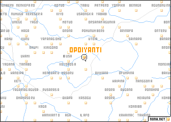 map of Opoiyanti