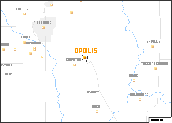 map of Opolis