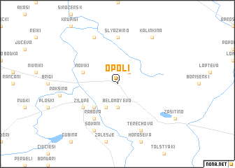 map of Opoli