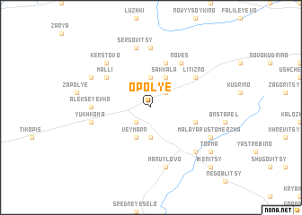 map of Opol\