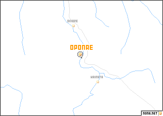 map of Oponae