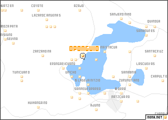 map of Oponguio