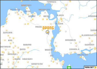 map of Opong