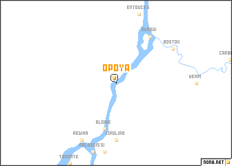 map of Opoya