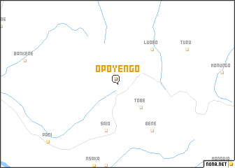 map of Opoyengo