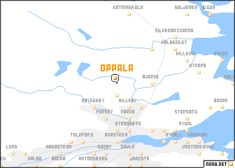 map of Oppala