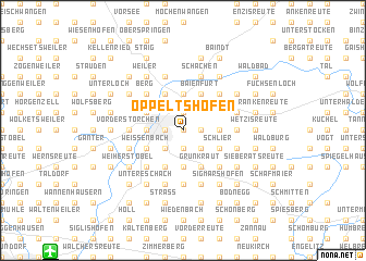 map of Oppeltshofen