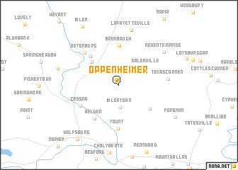 map of Oppenheimer