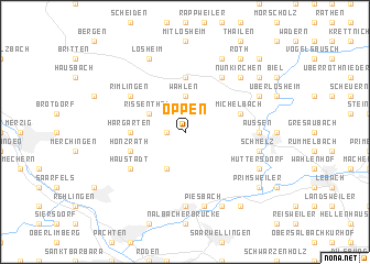 map of Oppen