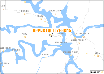 map of Opportunity Farms