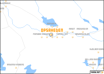 map of Opsaheden