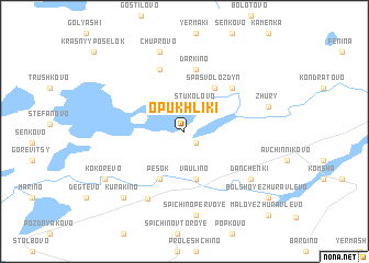 map of Opukhliki