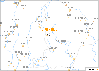 map of Opu Kolo