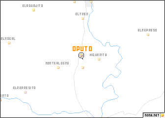 map of Oputo